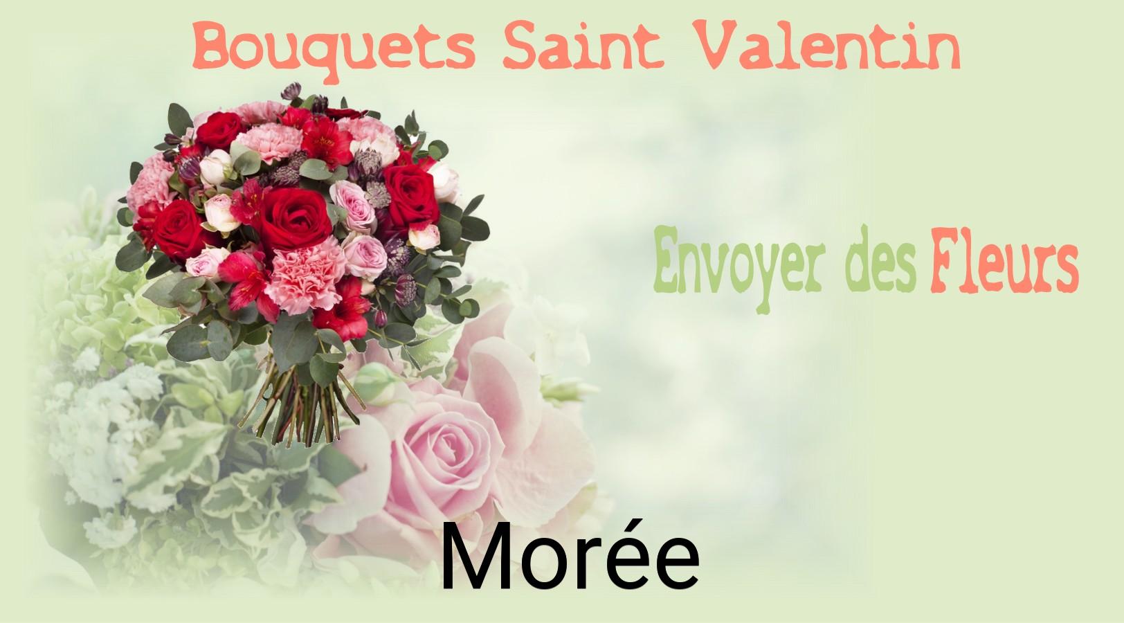Roses de Saint-Valentin livrées à Morée